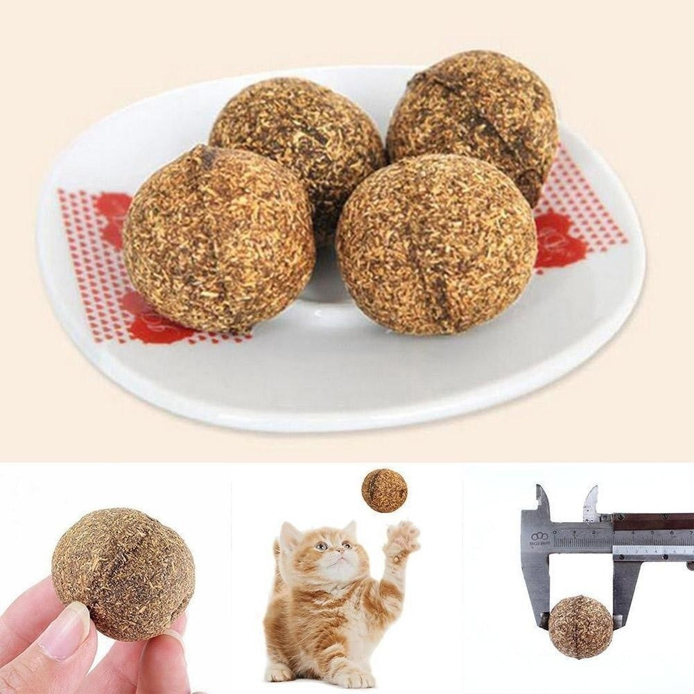 Funny Pet Toy Product Pet Cat Favor Mint Ball Catnip Ball Playing Toy Supplies